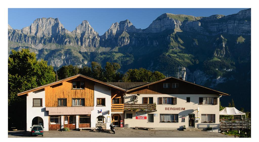 Hotel Restaurant Bergheim Flumserberg Eksteriør bilde